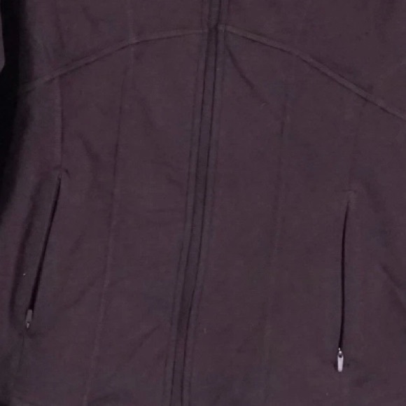 ❌SOLD❌ NWT [Fabletics] Cold Weather Full-Zip Long-Sleeve Jacket Plum Women's S - Picture 6 of 8
